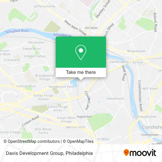 Davis Development Group map