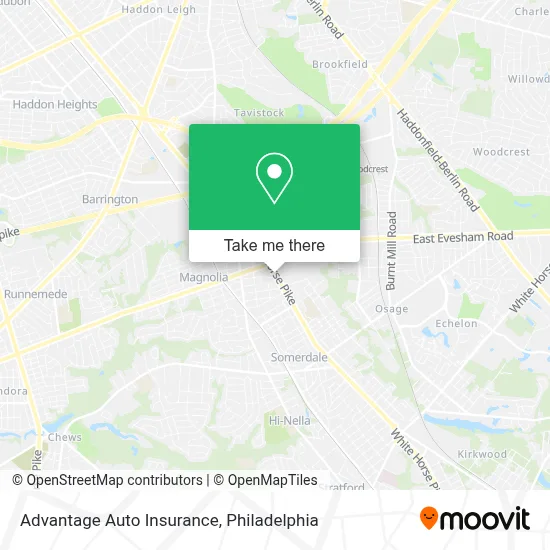 Advantage Auto Insurance map