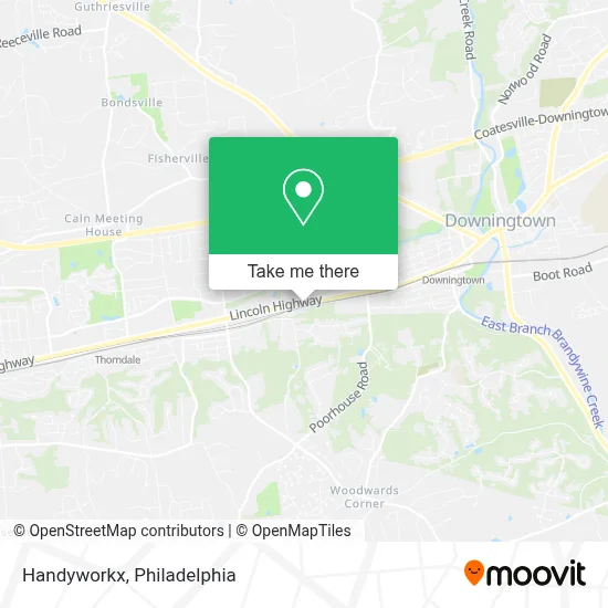 Handyworkx map