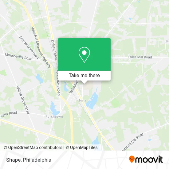 Shape map
