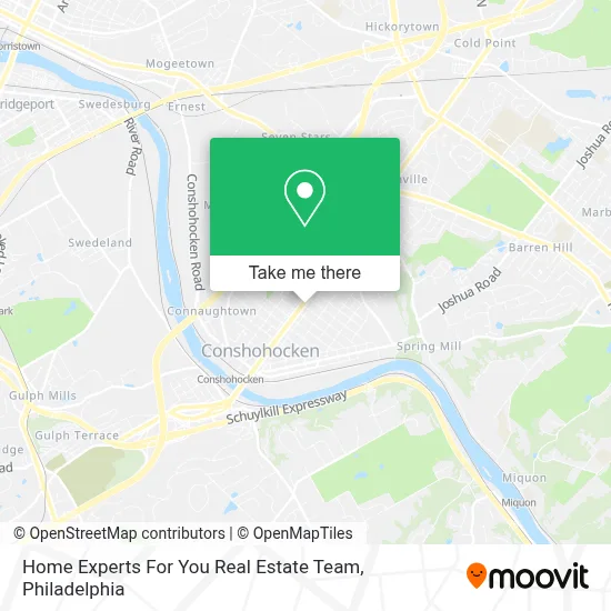 Home Experts For You Real Estate Team map