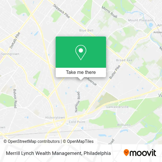Merrill Lynch Wealth Management map
