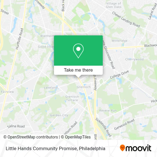 Little Hands Community Promise map