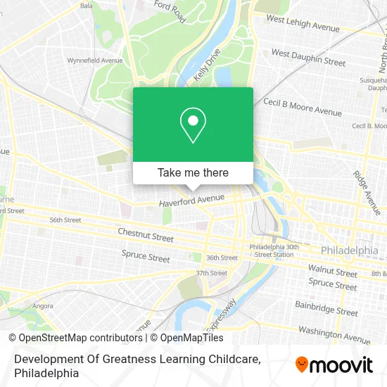 Development Of Greatness Learning Childcare map