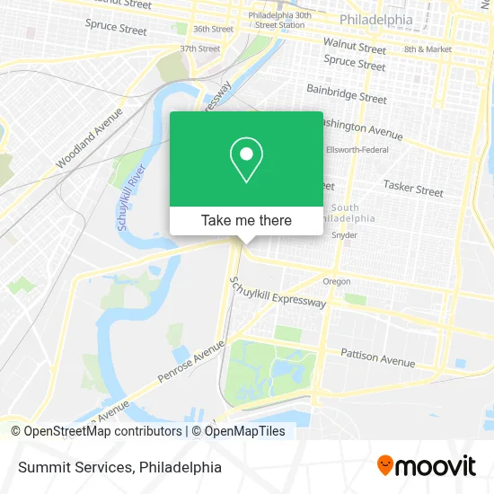 Summit Services map