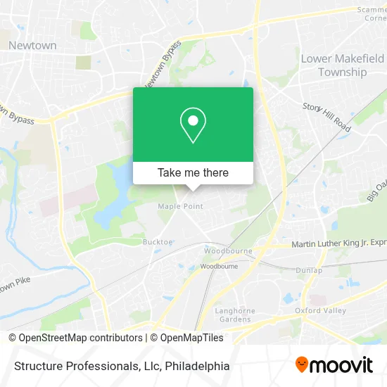 Structure Professionals, Llc map