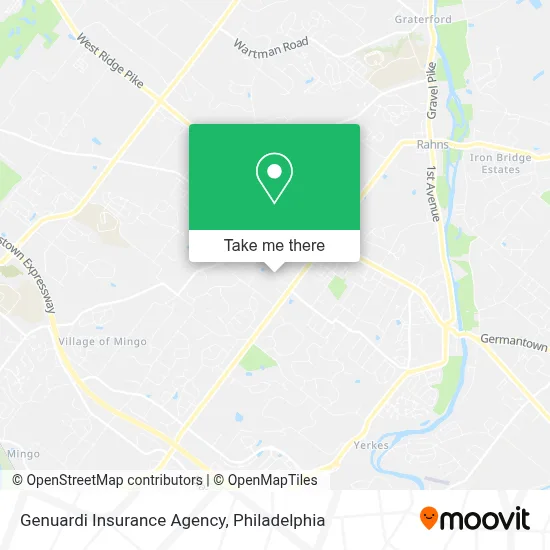 Genuardi Insurance Agency map