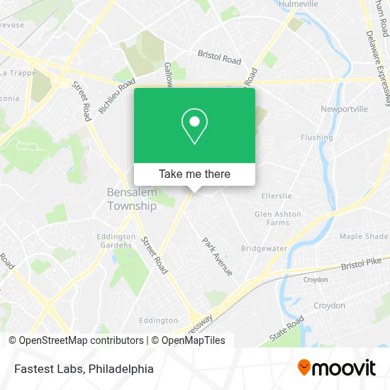 Fastest Labs map