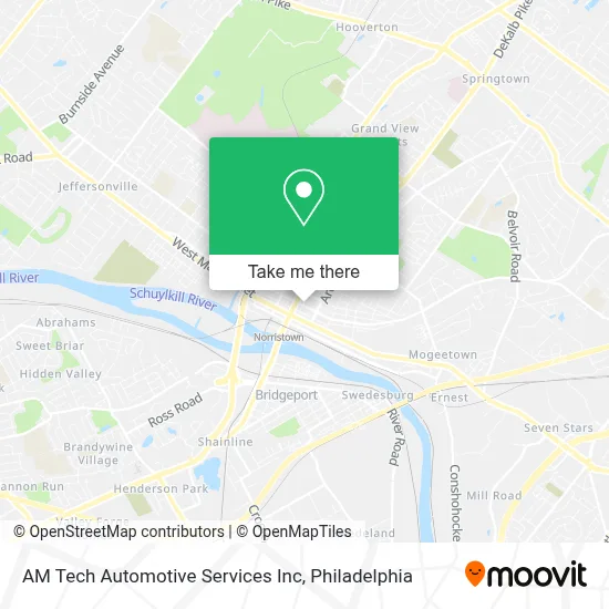 AM Tech Automotive Services Inc map