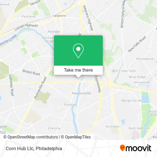 Corn Hub Llc map