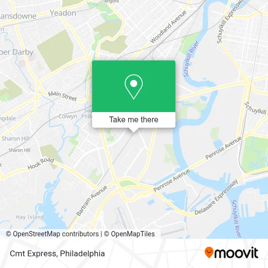 Cmt Express map