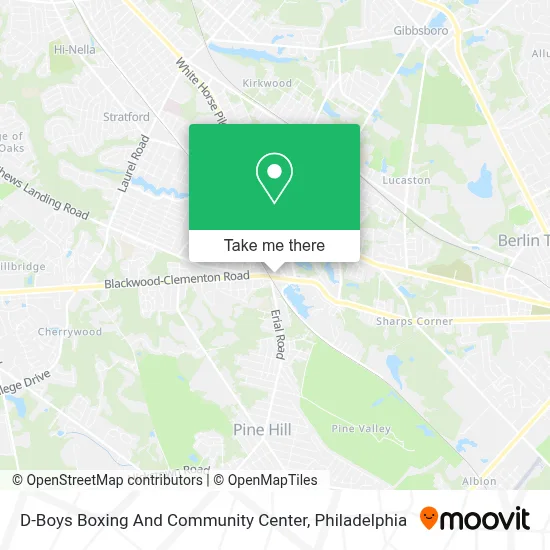 D-Boys Boxing And Community Center map