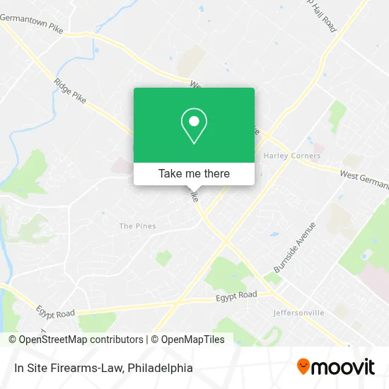 In Site Firearms-Law map