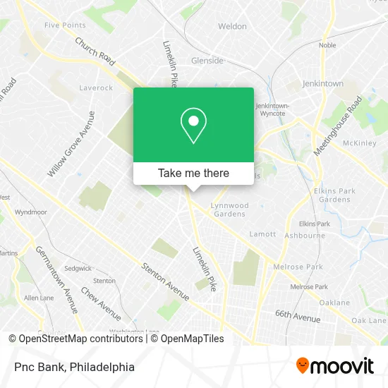 Pnc Bank map