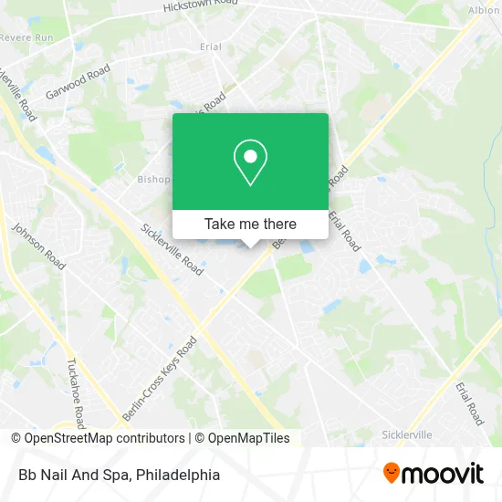 Bb Nail And Spa map