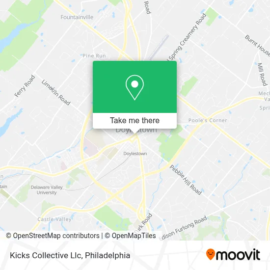 Kicks Collective Llc map