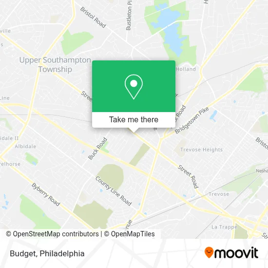 Budget map