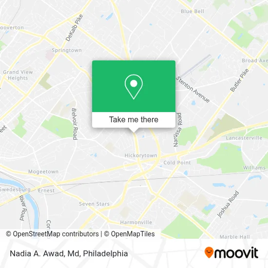 Nadia A. Awad, Md map