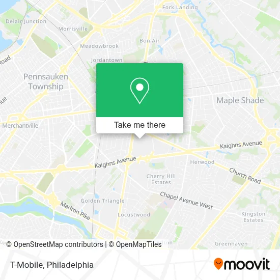 T-Mobile map