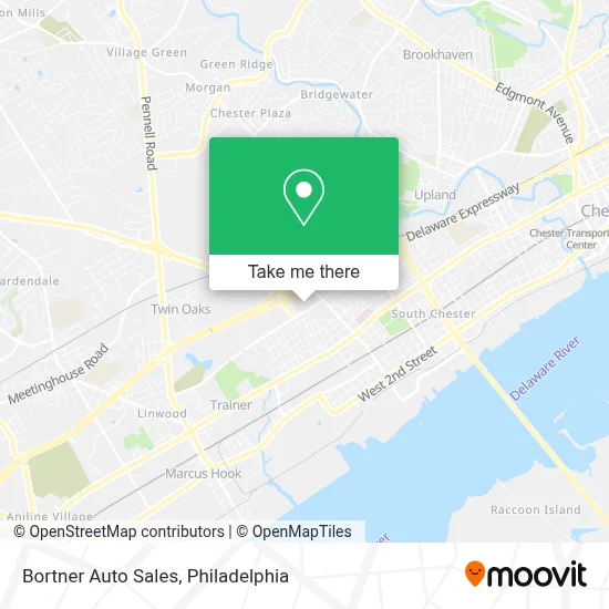 Bortner Auto Sales map