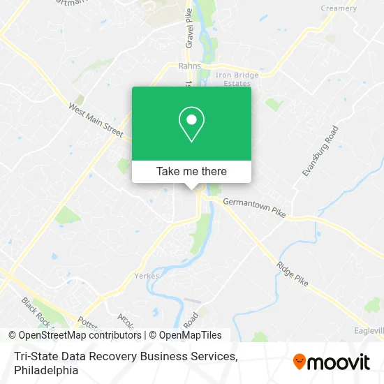 Tri-State Data Recovery Business Services map