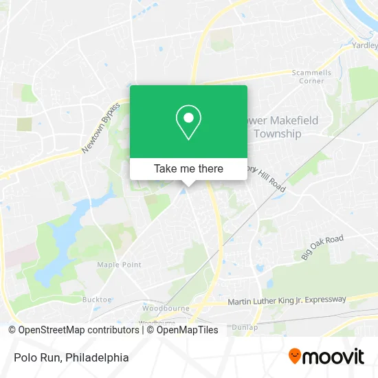 Polo Run map