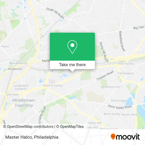 Master Halco map