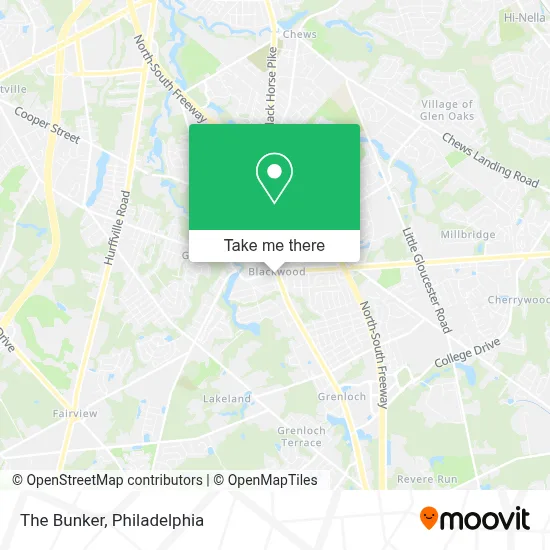 The Bunker map