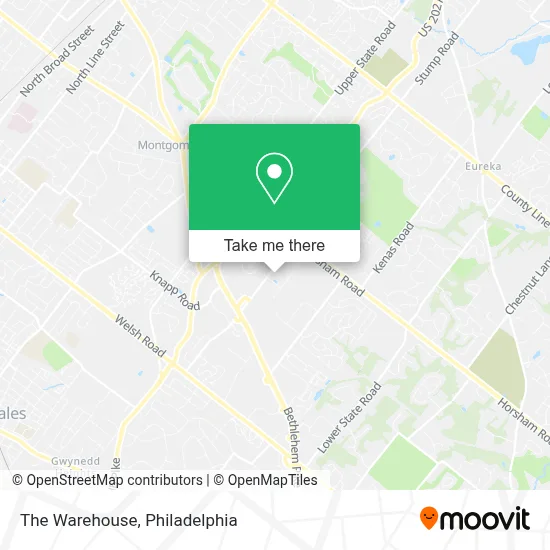 The Warehouse map