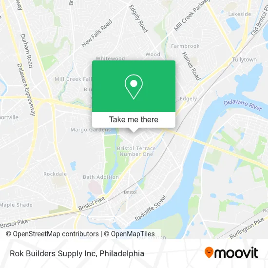 Rok Builders Supply Inc map