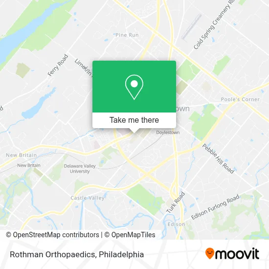 Rothman Orthopaedics map