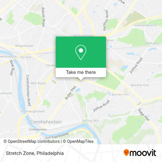Stretch Zone map