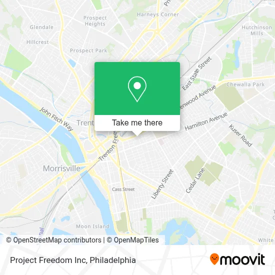 Project Freedom Inc map