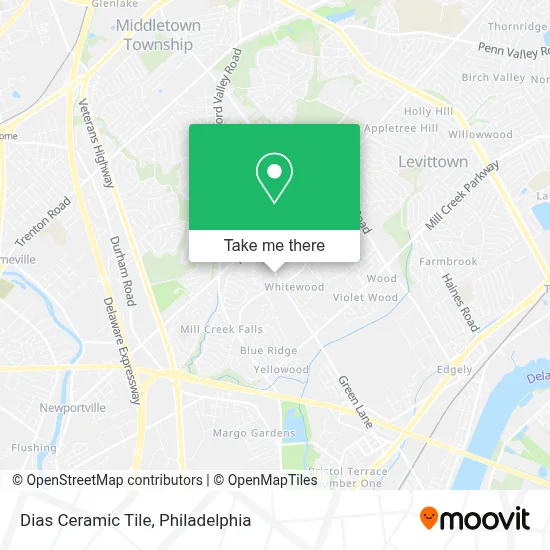 Dias Ceramic Tile map