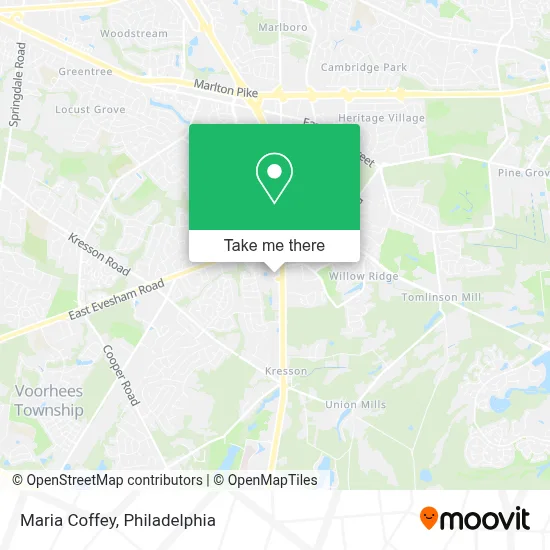 Maria Coffey map