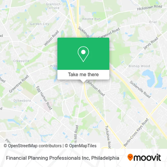 Financial Planning Professionals Inc map
