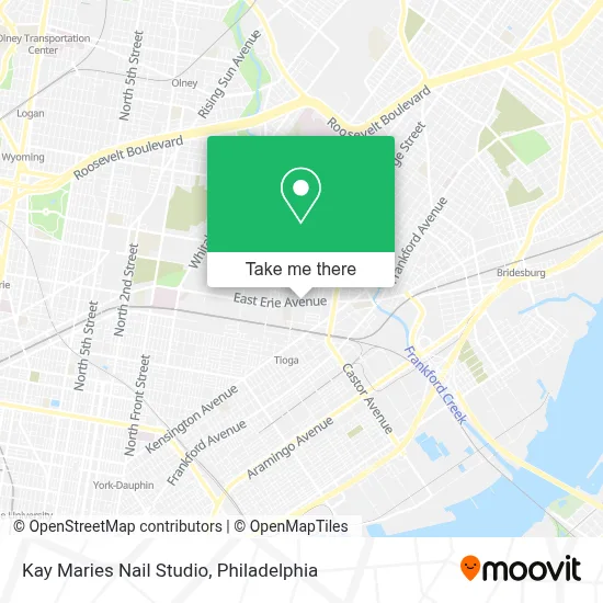 Kay Maries Nail Studio map