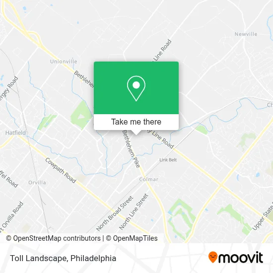 Toll Landscape map