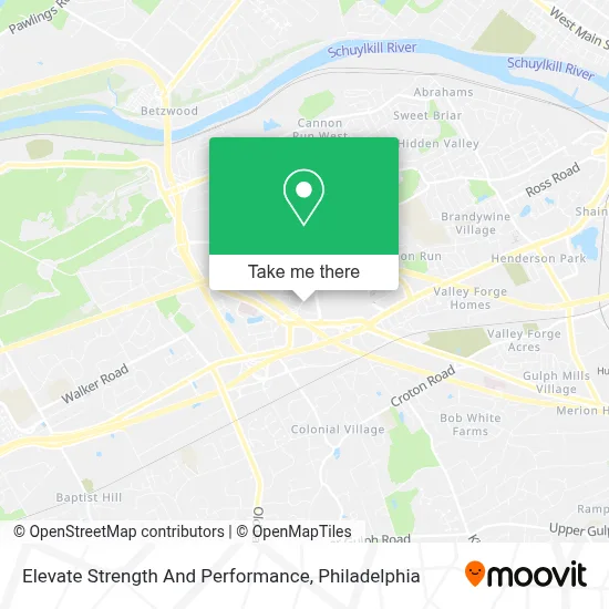 Elevate Strength And Performance map