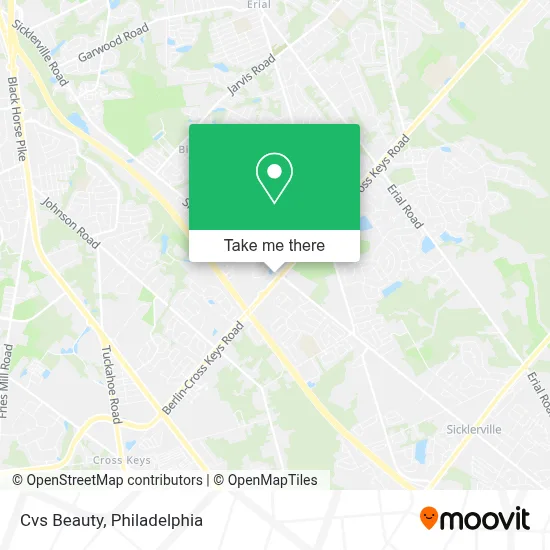 Cvs Beauty map