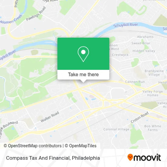 Compass Tax And Financial map