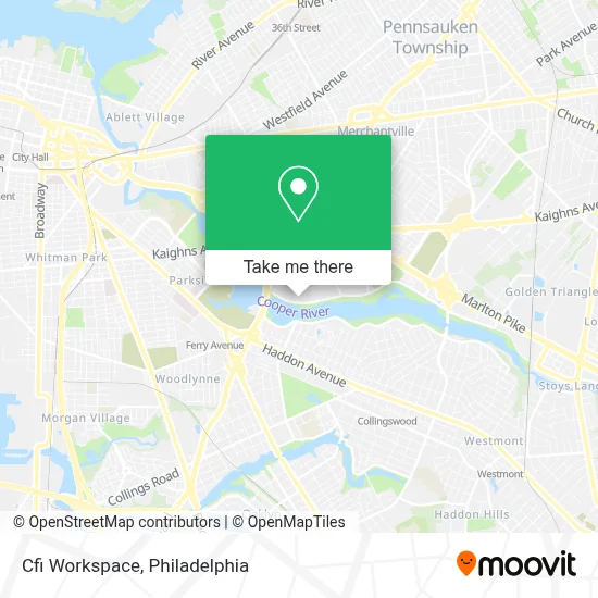 Cfi Workspace map