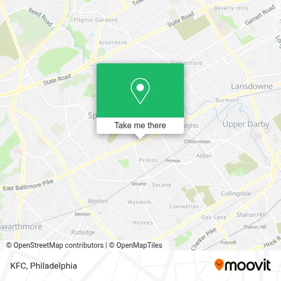 Kfc map