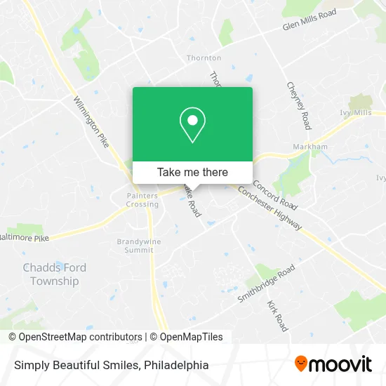 Simply Beautiful Smiles map