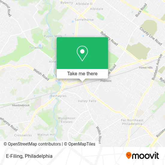 E-Filing map