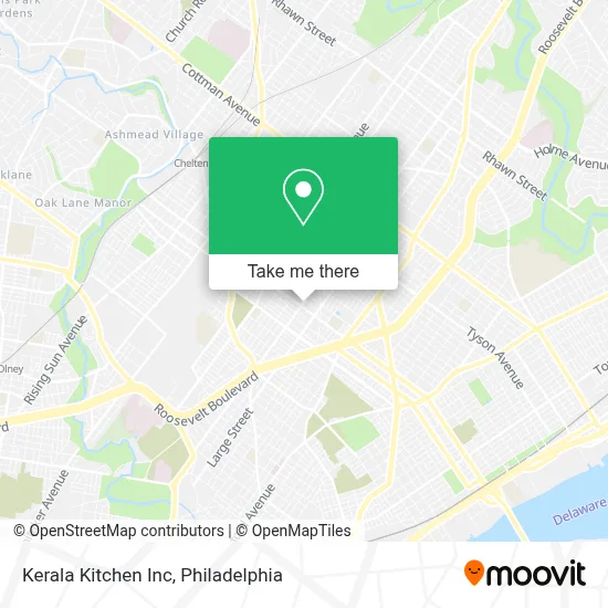 Kerala Kitchen Inc map