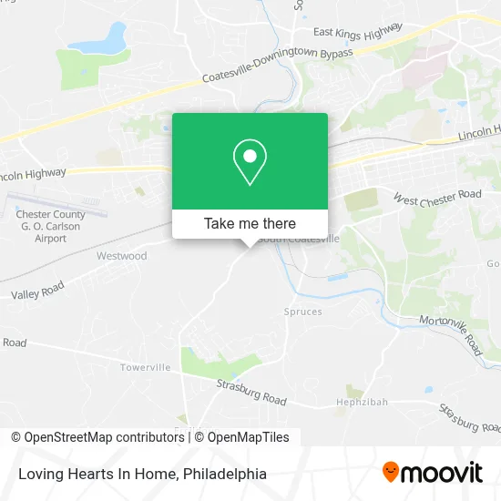 Loving Hearts In Home map