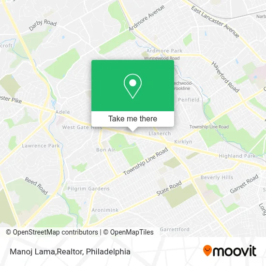 Manoj Lama,Realtor map