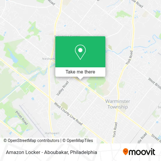 Amazon Locker - Aboubakar map