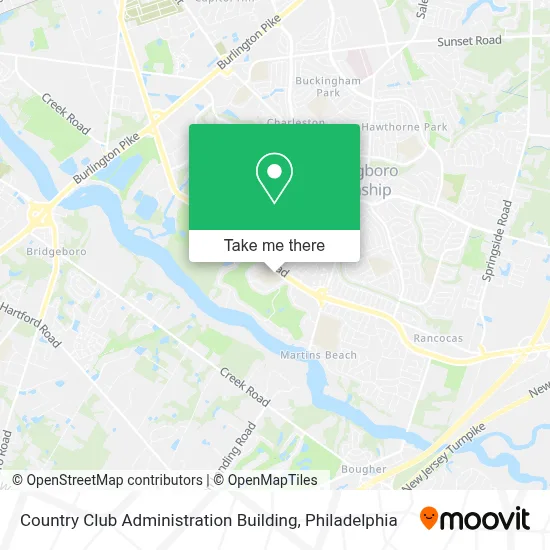 Country Club Administration Building map